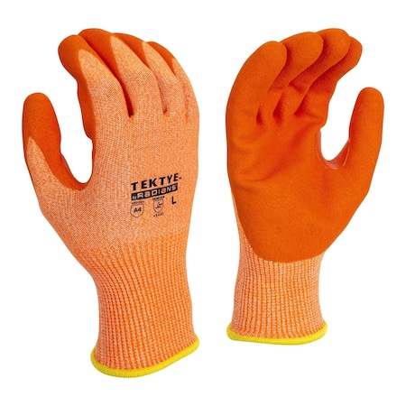 RWG703 TEKTYE HiVis Cut Level A4 Glove, Size S